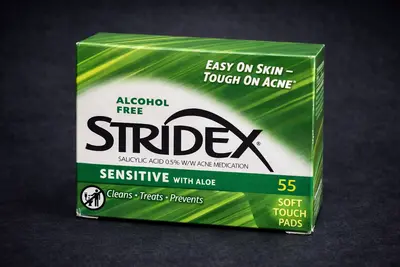 Stridex Sensitive With Aloe Acne Treatment Pads 55 Pads