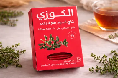Alkozzi Black Tea with Thyme Pack of Twenty Five Tea Bags