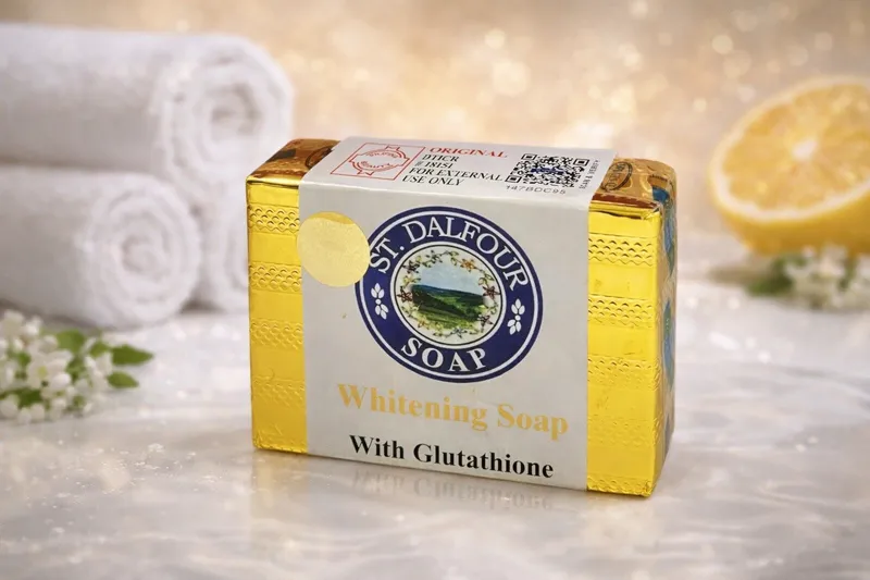 St Dalfour Whitening Soap with Glutathione 100 g
