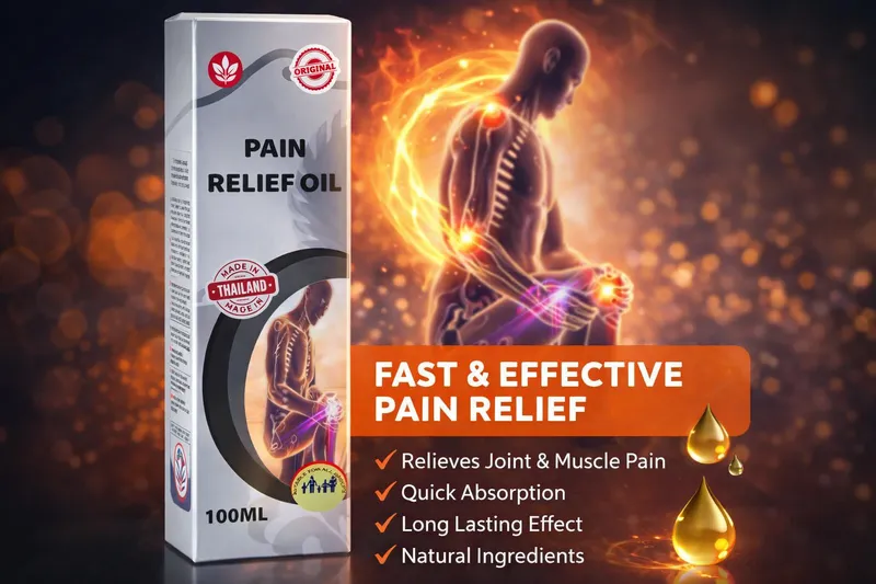 Natural Pain Relief Oil 100 ml