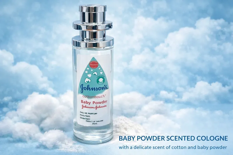 Johnsons Cotton Touch Baby Powder Scented Cologne 35 ml