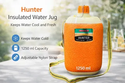 Hunter Water Bottle with Carry Strap 1250 ml