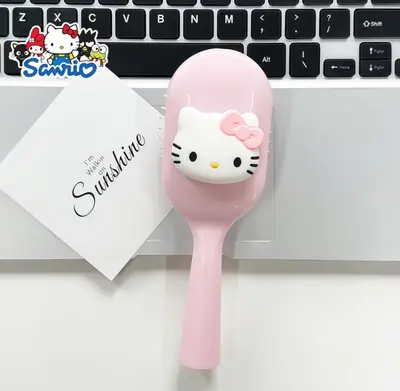 Hello kitty comb , pink color - 1pc