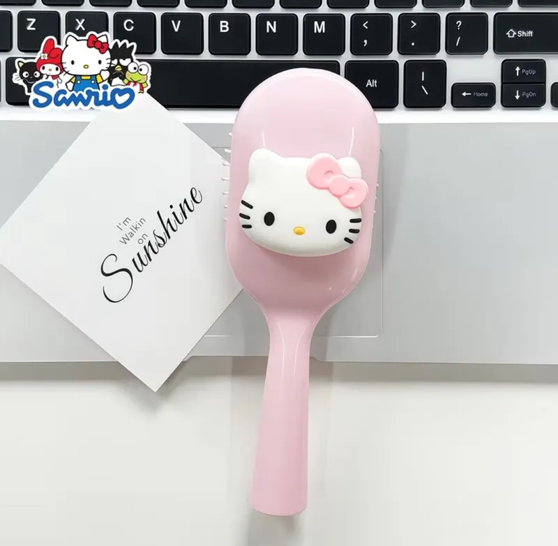 Hello kitty comb , pink color - 1pc