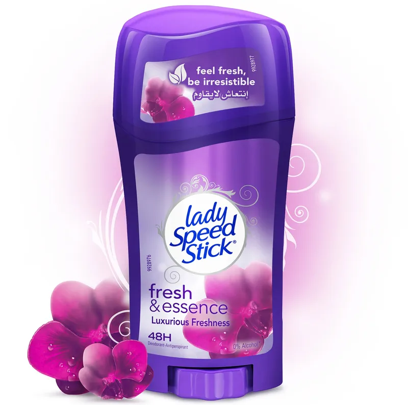 Lady Speed Stick
Deodorant Anti Perspirant Fresh & Essence Luxurious Freshness 1pc x 65g