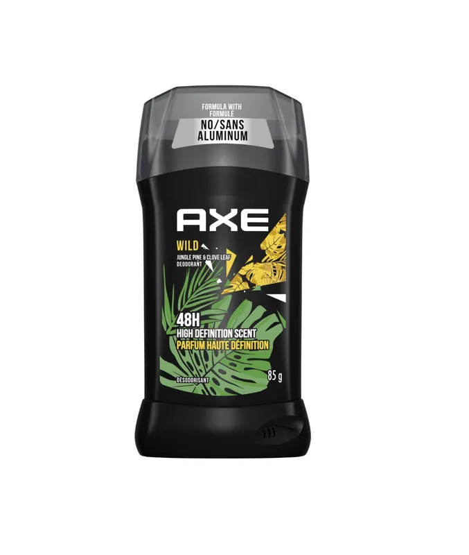 AXE Wild Deodorant Stick for 48h protection Jungle Pine & Clove Leaf 85 g