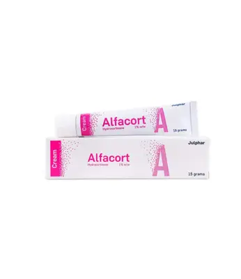 Alfacort Cream Hydrocortisone for eczema , 1 pc x 30g