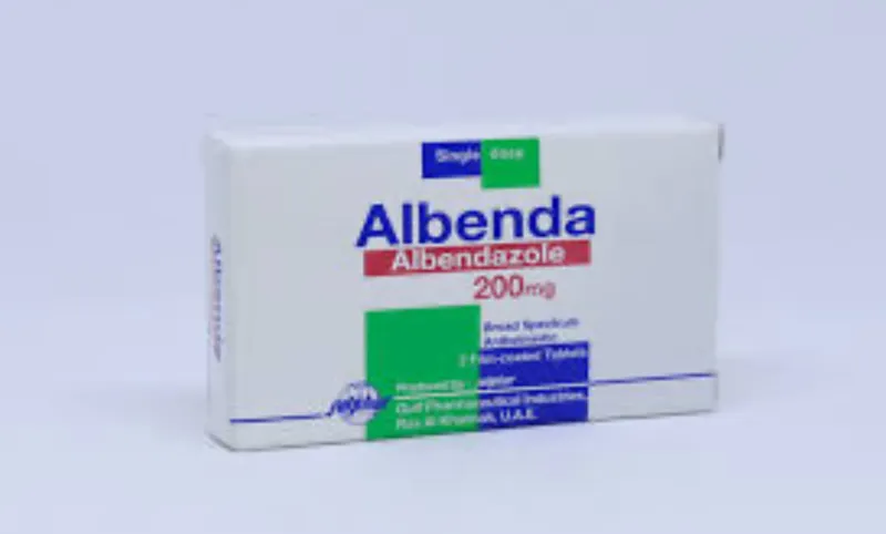 Albenda 200Mg , anti worms , 2 Tabs