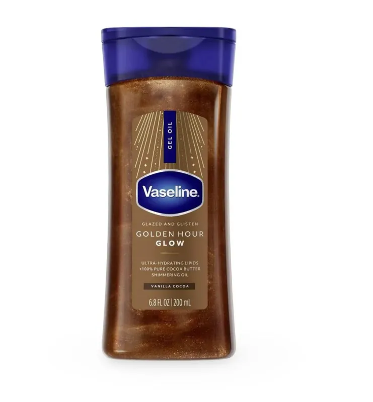 Vaseline - Glazed And Glisten Golden Hour Glow Vanilla Cocoa - 200ml